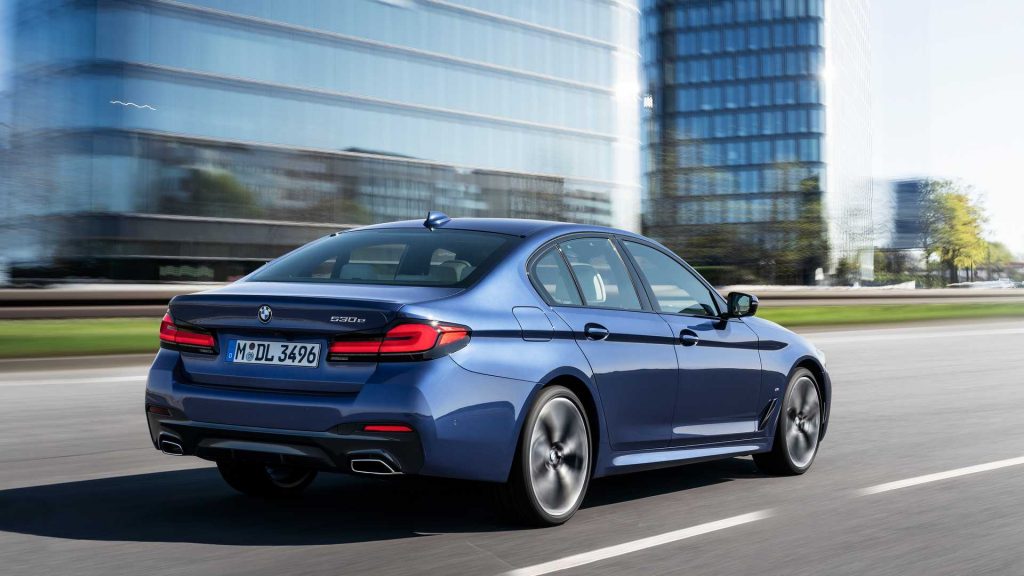 2021 BMW 5 Series hybrid can do up to 67 km on pure ...