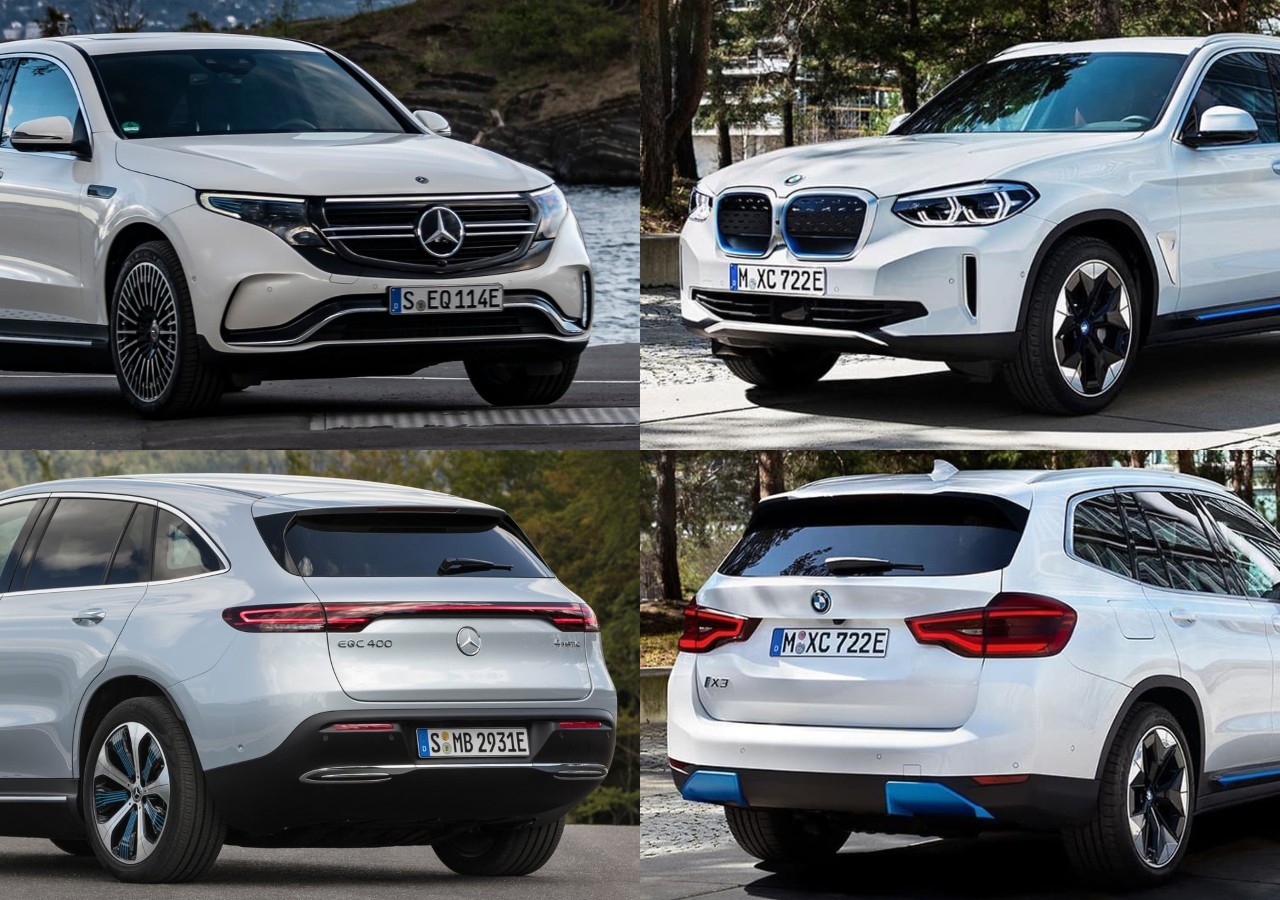 Bmw Ix3 Vs Mercedes Benz Eqc Spec Image Comparison
