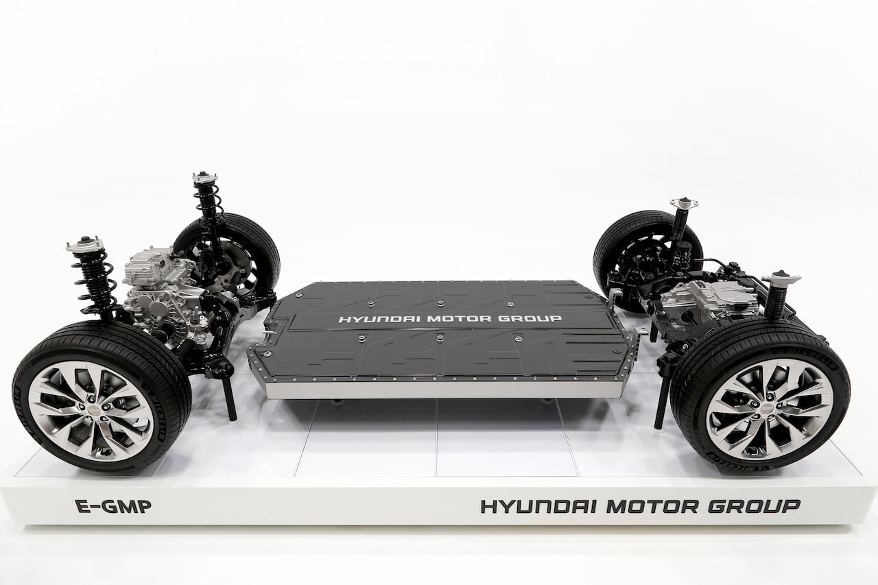 Hyundai Kia Genesis E-GMP-Plattformseiten